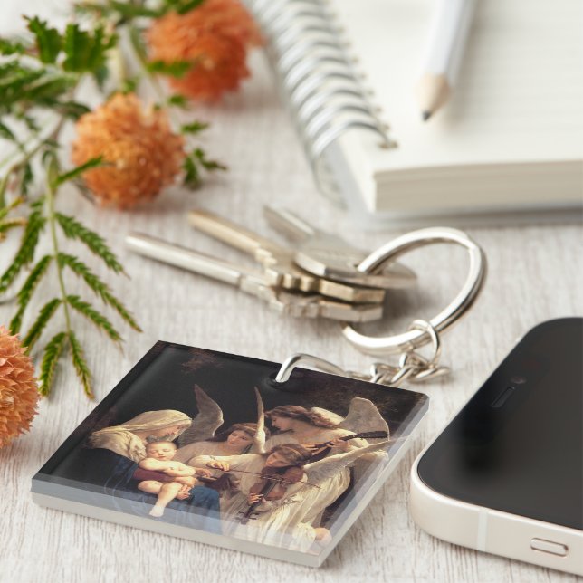 Das Lied der Engel, Bouguereau Schlüsselanhänger (Vorderseite rechts)