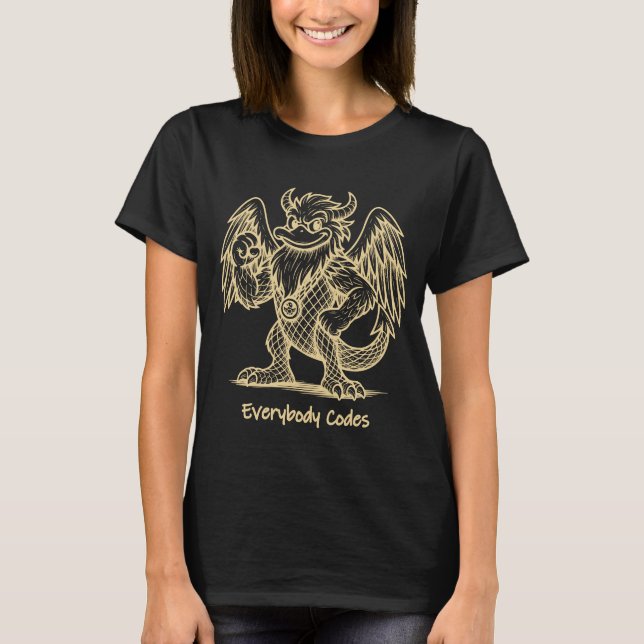 Das Lied der Enten und Drachen weiblicher T - Shir T-Shirt (Vorderseite)
