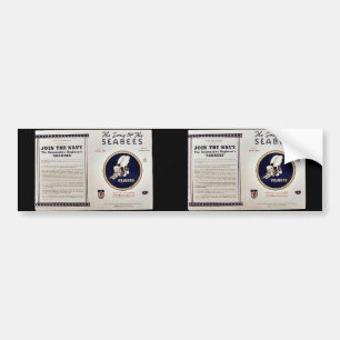 Das Lied der Seabees Autoaufkleber