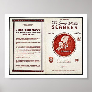 Das Lied der Seabees Poster