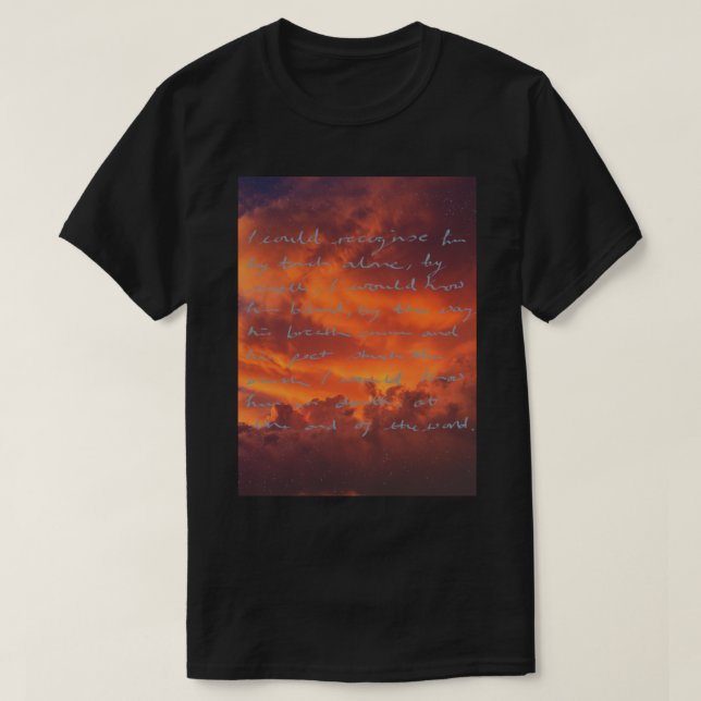 Das Lied von Achilles zitiert Kunstwerk T-Shirt (Design vorne)