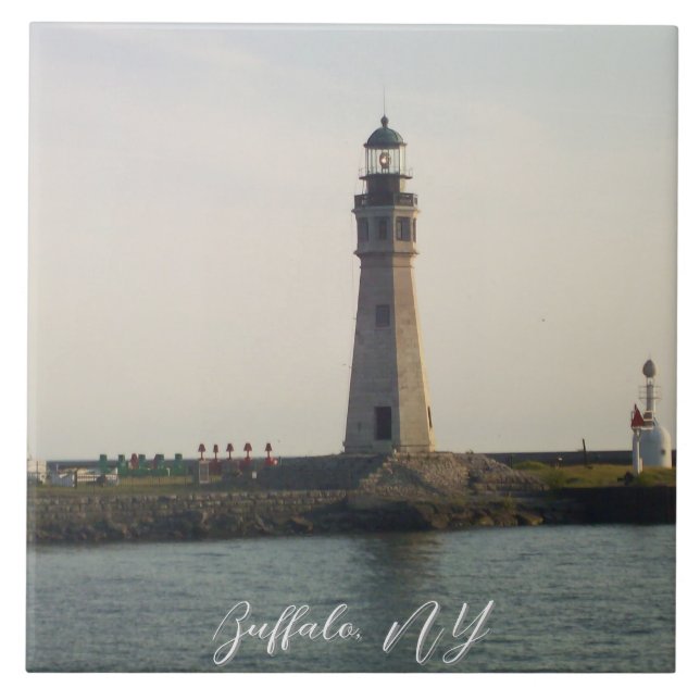 Das Light House in Erie Basin Marina Fliese (Vorderseite)