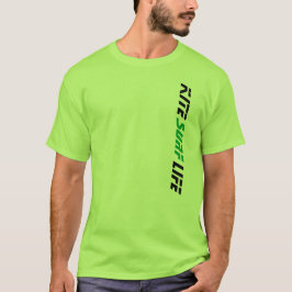 Das Limone grüne gegangene Drachen-Brandungs-Leben T-Shirt