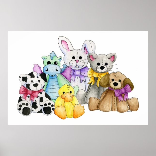 Das Line Up Poster EXTRA LARGE (Vorne)