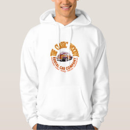 Das Logo der "Classic Woody Rental Car Company" Ve Hoodie