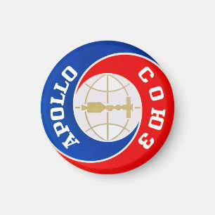 Das Logo der Mission Apollo-Soyuz Magnet