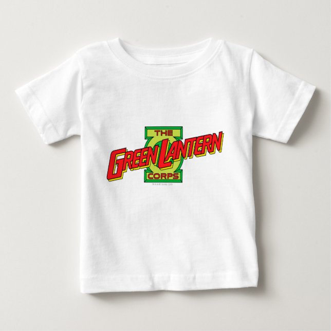 Das Logo des grünen Laternenkorps Baby T-shirt (Vorderseite)