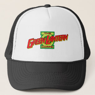 Das Logo des grünen Laternenkorps Truckerkappe