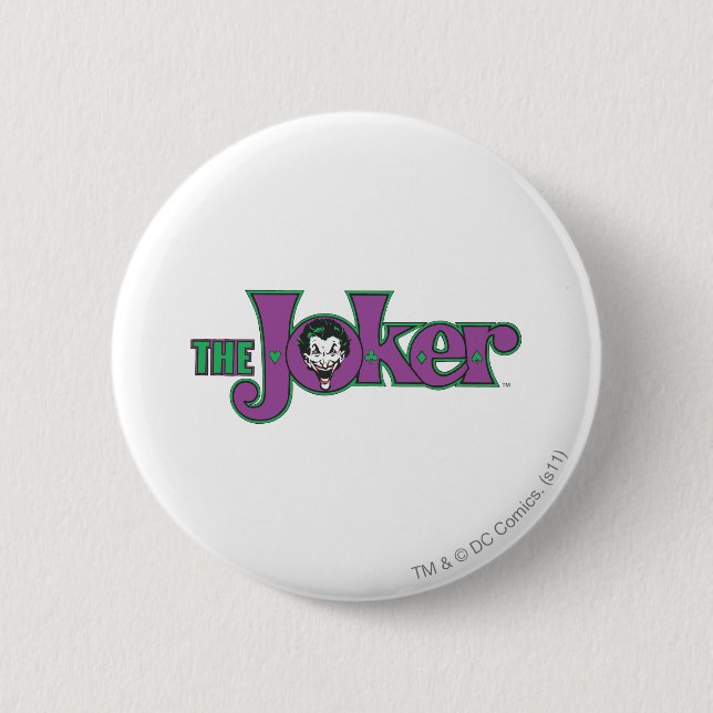 Das Logo des Jokers Button (Vorderseite)