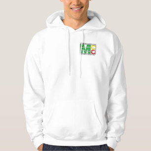 Das Logo-Fleece-Reißverschluss der Männer Hoodie