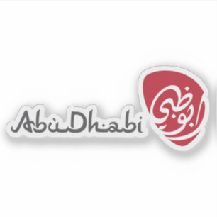 Das Logo von Abu Dhabi Aufkleber