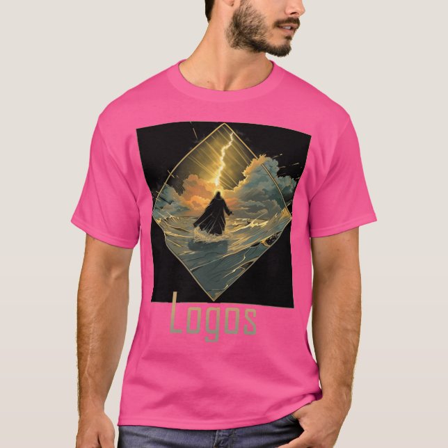 Das Logos Walking on Water Mädchen T-Shirt (Vorderseite)