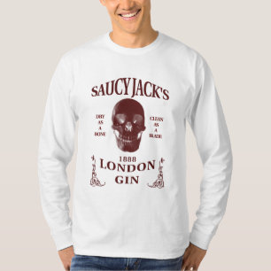 Das London-Gin des Saucy Jacks T-Shirt