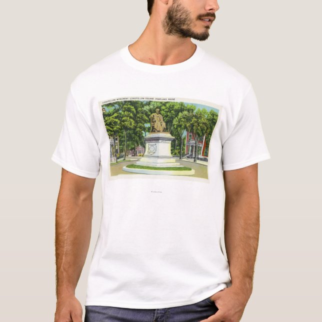 Das Longfellow Monument # 2 T-Shirt (Vorderseite)