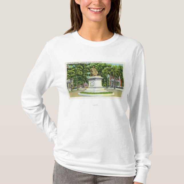 Das Longfellow Monument # 2 T-Shirt (Vorderseite)