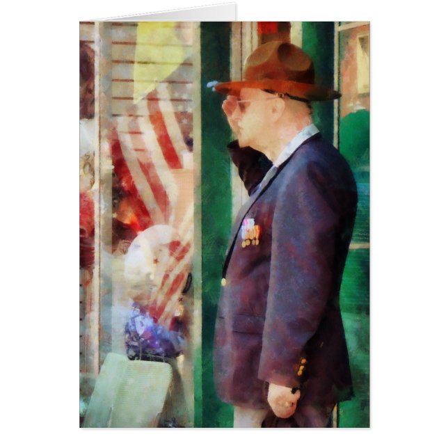 Das Loslösen der Flagge (Vorne)