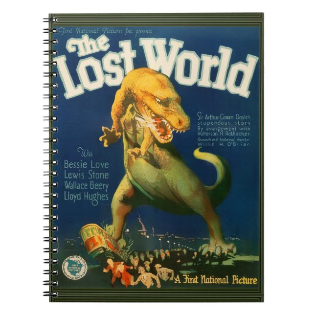 Das Lost World Notizbuch Notizblock (Vorderseite)