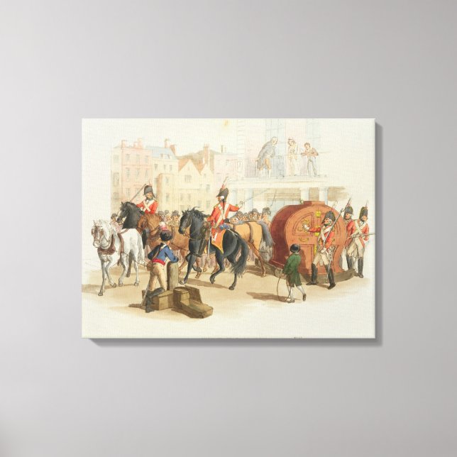 Das Lottorad, vom Künstler graviert, 1805 (a Leinwanddruck (Vorderseite)