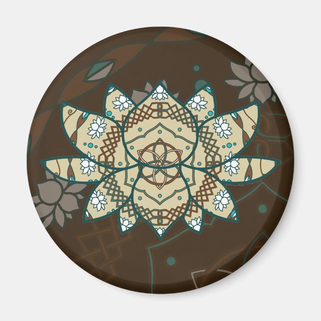 Das Lotus Magnet (Vorne)