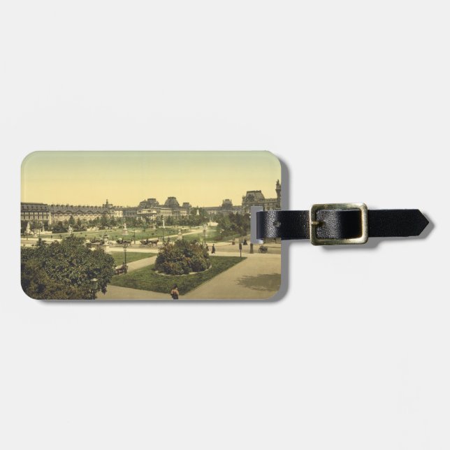 Das Louvre, Paris, Frankreich Gepäckanhänger (Vorderseite horizontal)