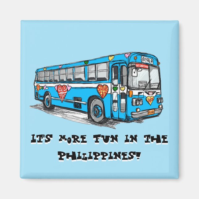 Das LoveBus Magnet (Vorne)