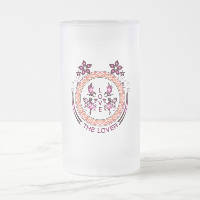Das Lover Bierglas Mattglas Bierglas (Mittel)