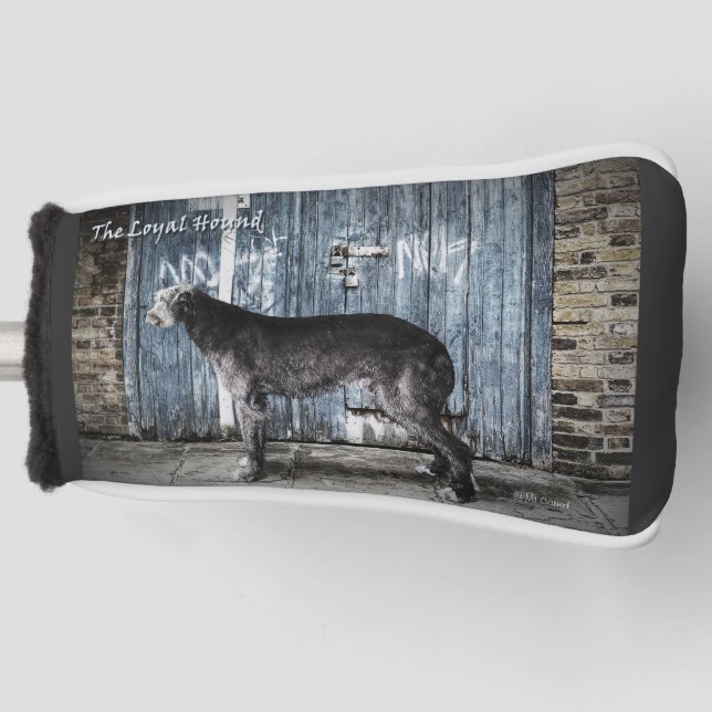 Das Loyal Hound Golf Headcover (Vorderseite)