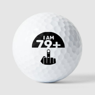 Das lustige 80. Geburtstagsgeschenk, 79 Plus eins Golfball