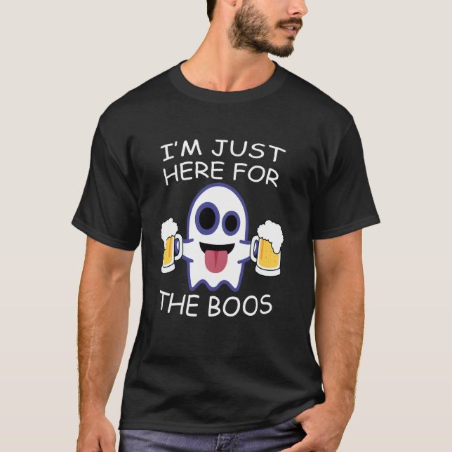 Das lustige Halloween-Party für den Boos-Geist T-Shirt (Vorderseite)