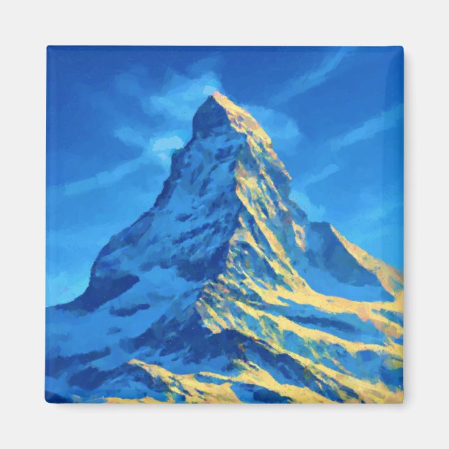 Das mächtige Matterhorn Magnet (Vorne)