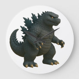 Das mächtige Tier Große Wanduhr