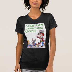 Das Mad Hatter sagt, ein sehr glücklicher Geburtst T-Shirt
