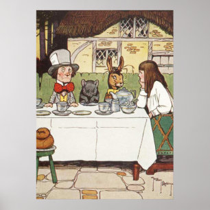 Das Mad Tea Party Poster
