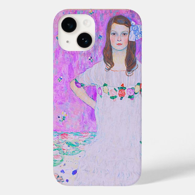 Das Mäda Primavesi-Gemälde von Gustav Klimt Case-Mate iPhone Hülle (Rückseite)
