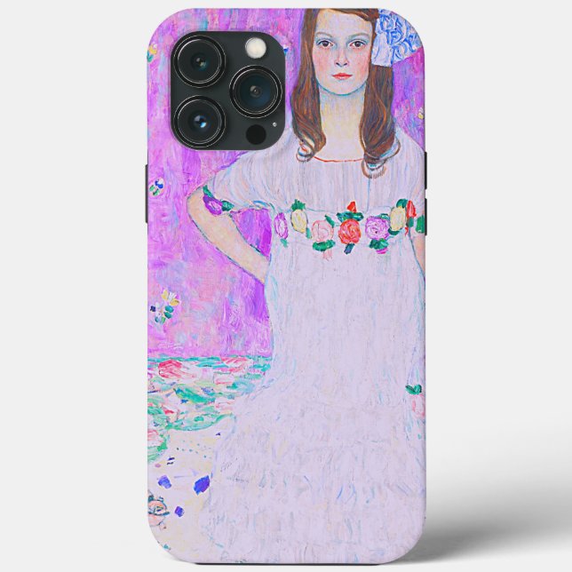 Das Mäda Primavesi-Gemälde von Gustav Klimt Case-Mate iPhone Hülle (Rückseite)