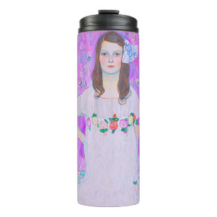 Das Mäda Primavesi-Gemälde von Gustav Klimt Thermosbecher