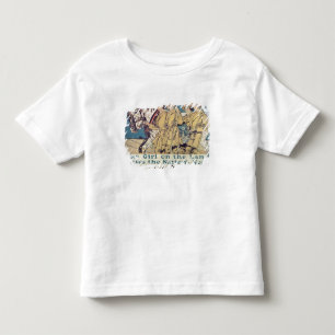 Das Mädchen auf dem Land dient der Nation Kleinkind T-shirt