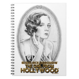 Das Mädchen aus Hollywood-Notebook Notizblock