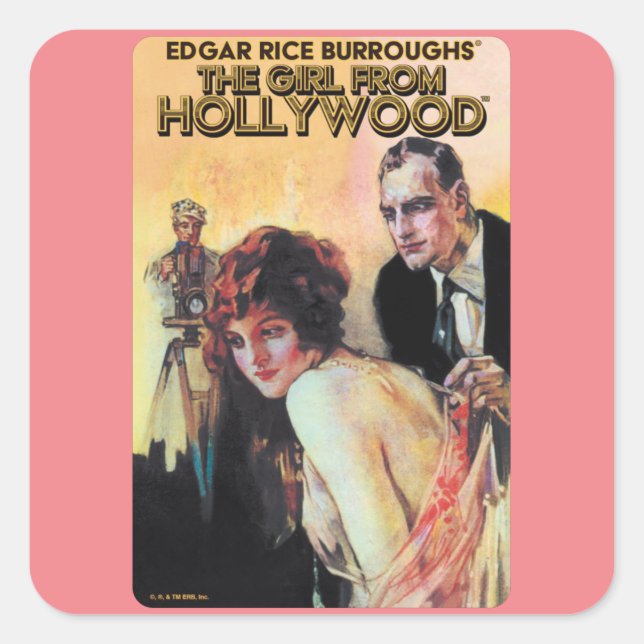 Das Mädchen aus Hollywood Stickers (Vorderseite)