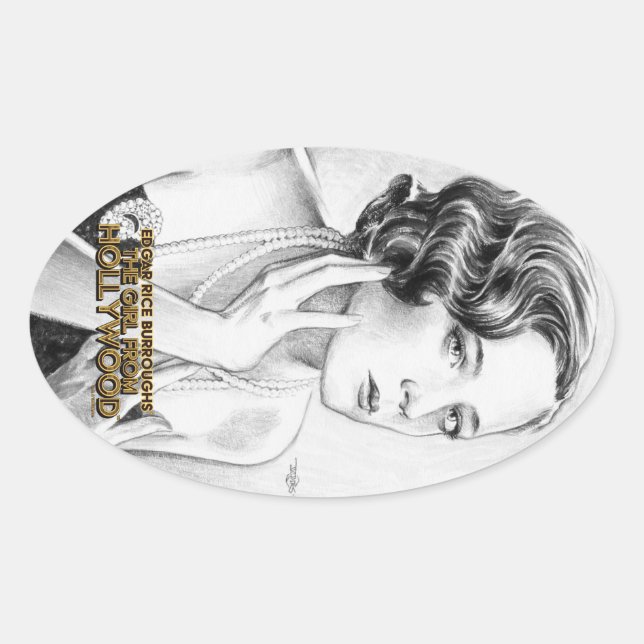 Das Mädchen aus Hollywood Stickers (Vorderseite)