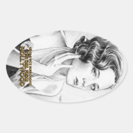 Das Mädchen aus Hollywood Stickers