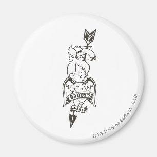 Das Mädchen B&W PEBBLES™ Vatis Magnet