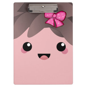 Das Mädchen   Baby Girl Gender Reveal Klemmbrett