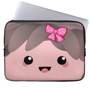 Das Mädchen Baby Girl Gender Reveal Laptopschutzhülle