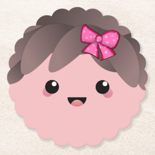 Das Mädchen   Baby Girl Gender Reveal Untersetzer