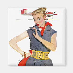 Das Mädchen, das Flugzeuge gestohlen hat Magnet