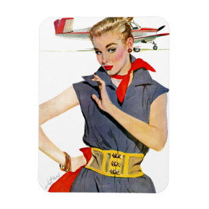 Das Mädchen, das Flugzeuge stahl Magnet