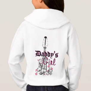 Das Mädchen des Vatis (addieren Sie NAMEN) Hoodie