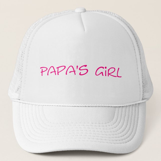 Das Mädchen-Hut des Papas Truckerkappe (Vorderseite)
