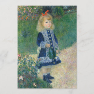 Das Mädchen in Augustus Renoir Einladung